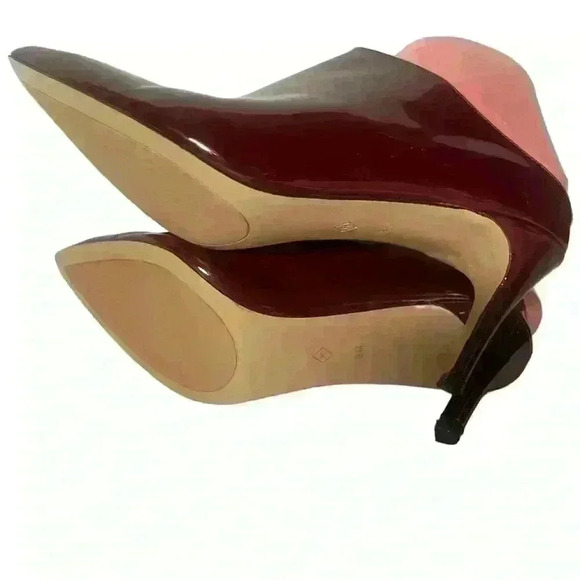 Halogen Atlantic-Pacific Black Andi Stiletto Pointy Toe Mule Shoes 8 M - Picture 4 of 11